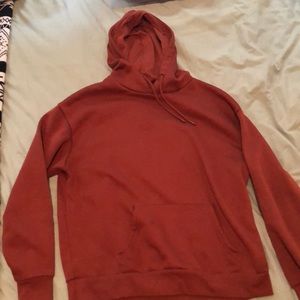Burnt orange hoodie